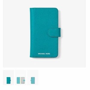 Micheal Kors Leather Folio Case